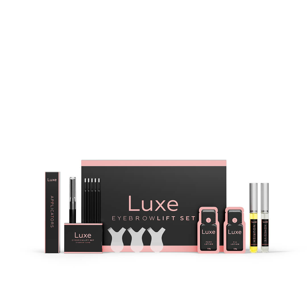 Luxe Eyebrowlift Set, Eyebrowlift Set, Luxe Cosmetics, Eyebrow Lamination